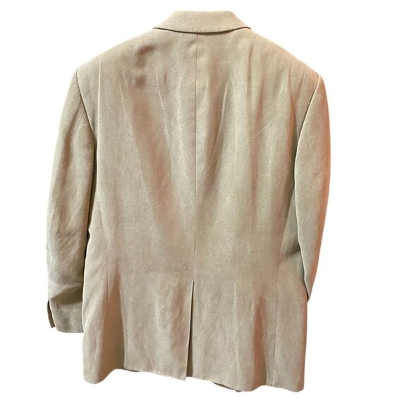 Daniel Gray Men's Blazer Jacket 42L Beige Corduroy Sport Coat SK Vintage Classic - Picture 2 of 16